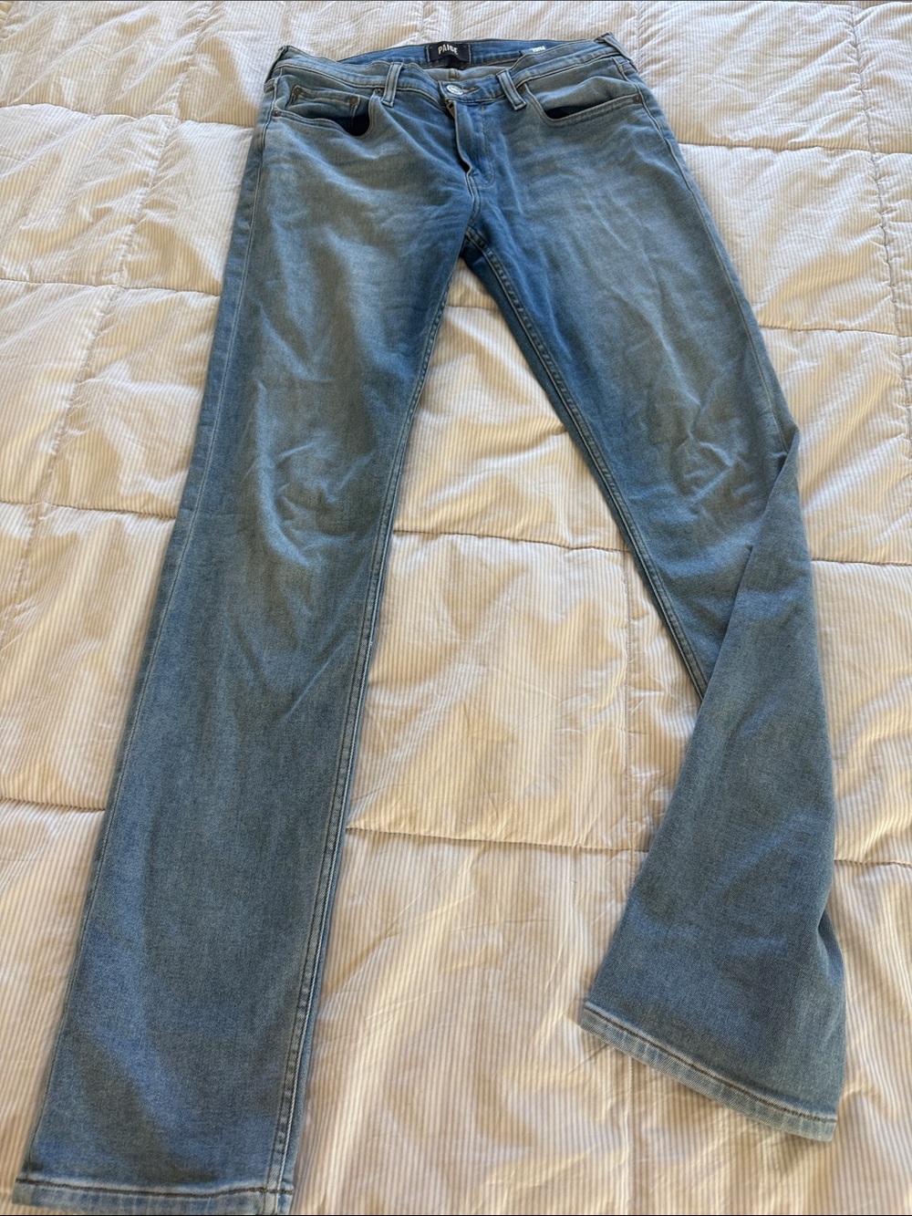 PAIGE Light Blue Bootcut Jeans - size 31